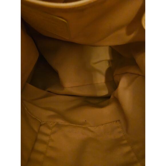 Coach F34039 Mickie Large Yellow Pebbled Grain Leather Shoulder Tote - Picture 14 of 14